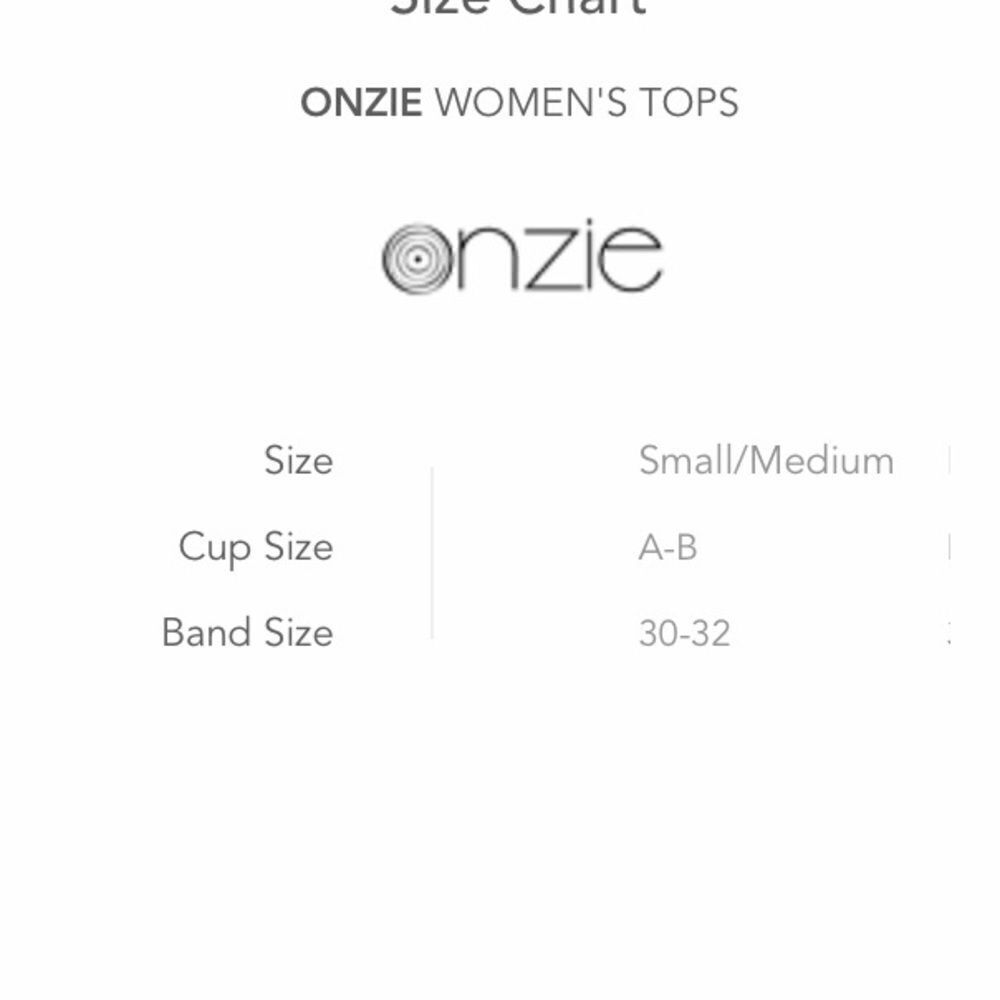 NEW! Onzie Chic Yoga Sports Bra Black Sz Small - Picture 11 of 11